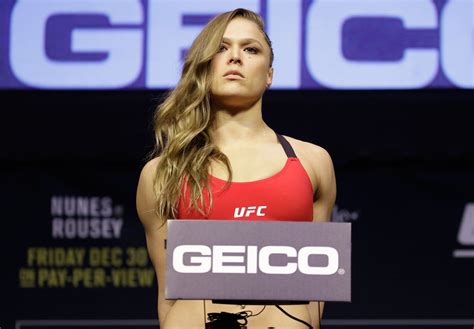 sexy ronda rousey|Ronda Rousey Shows Power and Poise in These 7 Stunning